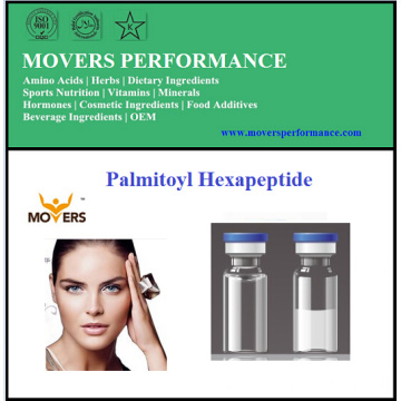 Peptídeo cosmético de alta qualidade Palmitoyl Hexapeptide